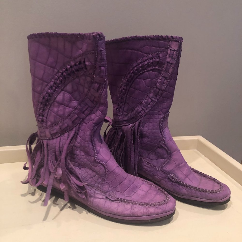 El Vaquero Italian Leather Boots